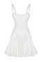 Bridal Beyaz A-Kesim Astarlı Korse Detaylı Biyeli Kısa Abiye Mezuniyet Elbisesi TPRSS23EL00251 - 10