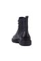 - Navy Blue Leather Lace-Up Men's Boots 102-3516-7457 - 4