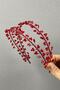 New Season Bridal Accessory Red Crystal Stone Handmade Maria Model Henna and Bridal Crown – Other S - 3