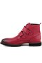 - Burgundy Leather Velcro Eva Sole Men's Boots 102-3657-8-1155 - 3