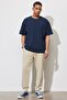 Standard Fit Regular Cut Pocketed Cotton Comfortable Sweatpants - 7