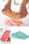 18 Compartment Diamond Shape Ice Mold Practical Ice Box with Lid Kp-150 - 4