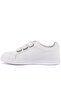 - White Leather Velcro Men's Shoes 101-3706-He754 - 3