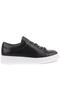 - Black Leather Lace-Up Men's Casual Shoes 101-3892-He1065