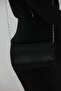 Black Breasted Lurex Women's Evening Dress Portfolio Bag - 2