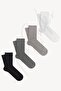 Ribbed Basic Sock Socks