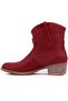 - Burgundy Zipperless Women's Summer Boots 105-2596-Venus - 3