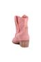 - Pink Suede Zipperless Women's Summer Boots 105-2596-Venus - 4