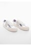 Metallic Paneled Sneakers