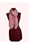 Bamboo Kraş Shawl Pink