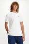 Men's White Polo Neck T-shirt Housemark Logo Slim Fit Polo - A48420002 - 2