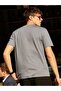 Unisex Gray Whatever Printed Oversize T-shirt - 4
