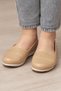 Orthopedic Daily Soft Women's Skin Perforated Ballerina Shoes - 6