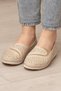 Orthopedic Daily Soft Women's Skin Perforated Ballerina Shoes - 5
