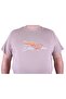 Large Size Crew Neck T-Shirt Wings 23112 Earth - 3