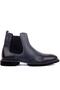 - Gray Leather Eva Sole Men's Boots 102-3285-081155