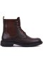 - Brown Leather Lace-Up Men's Boots 102-3516-7457