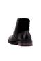 - Black Suede Leather Zippered Men's Boots 102-2750-61360 - 4