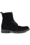 - Black Suede Zippered Men's Boots 102-4023-41300