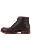 - Brown Leather Lace-Up Men's Boots 102-4013-Gol - 3
