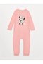 Lcw Baby Crew Neck Long Sleeve Minnie Mouse Printed Baby Girl Jumpsuit Pack of 2 - 2