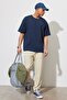Standard Fit Regular Cut Pocketed Cotton Comfortable Sweatpants - 2