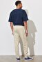 Standard Fit Regular Cut Pocketed Cotton Comfortable Sweatpants - 8