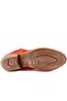 - Red Leather Zipperless Women's Summer Boots 105-2596-Venus - 5