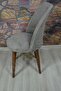 Imported Matte Fabric Chair Cover - 4