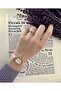 Pink Strap Special Series Minimal Women's Wristwatch with Leather Strap - 5