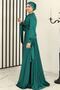 Degaje Evening Dress Emerald Design Fsc3006 - 3