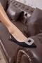 Maxime Women's Black Stone Detail Ballerinas - 4