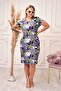 Women's Pity Plus Size Dress Aysl55 - Lilac