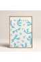 Abstract Colorful Patterns with Wooden Frame Matisse Gallery Modern Art Painting