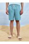 Men's Turquoise Swim Shorts Knee Length Basic from Your Fashion Style - 2