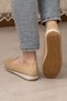 Orthopedic Daily Soft Women's Skin Perforated Ballerina Shoes - 4