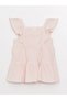 LCW baby Square Collar Striped Baby Girl Dress - 2