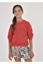 Girl's Knitted Sweater Orange 6330