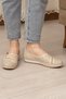 Orthopedic Daily Soft Women's Skin Perforated Ballerina Shoes - 4