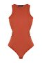 Tile Knitted Accessory Window/Cut Out Detailed Snap Body TPRSS23BD00044 - 7