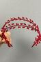 New Season Bridal Accessory Red Crystal Stone Handmade Maria Model Henna and Bridal Crown – Other S - 5