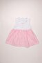 100% Cotton Snap-On Girl's Woven Dress303406