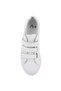- White Leather Velcro Men's Shoes 101-3706-He754 - 5