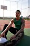 Men's Sleeveless Ribbed Thin Slim Fit Summer Undershirt - 4
