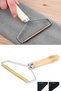 Wooden Handle Metal Sweater - Dress - Carpet Lint Removal Double Sided Lint Collector - 2
