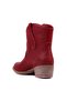 - Burgundy Zipperless Women's Summer Boots 105-2596-Venus - 4
