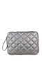Quilted Case Laptop Bag and Portfolio Platinum - 3