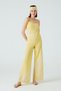 Thin Strap Openwork Yellow Ball - 4
