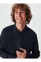 Patterned Anthracite Shirt - 4