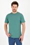 Slim Fit Round Neck Basic T-shirt Çağla